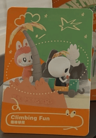 Tycoco Labubu boyfriend set scene back of box