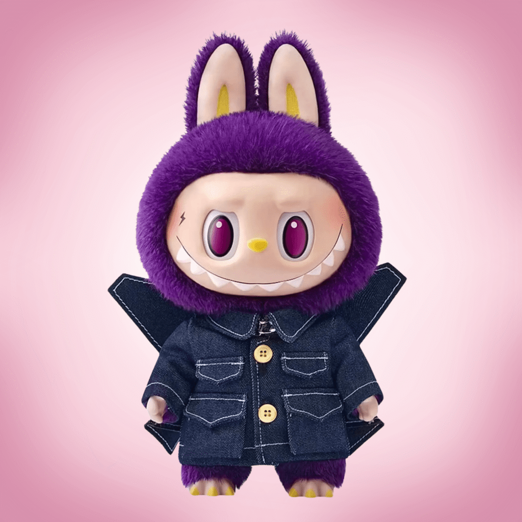 labubu wings of fantasy pink background most expensive