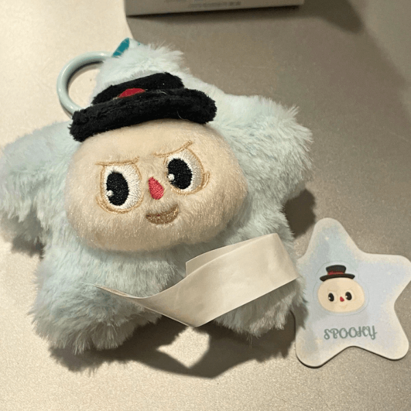 Spooky In The Monsters Classic Series Sparkly Plush Pendant