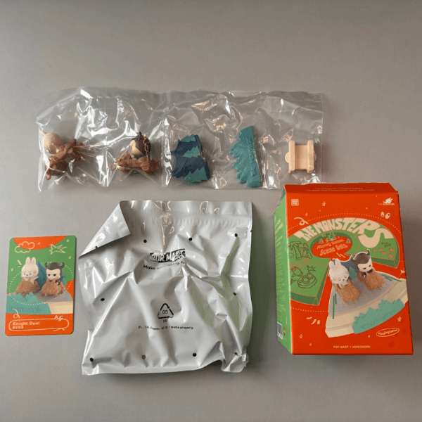 Yaya In The Monsters Playing Games Series Scene Sets Unboxing