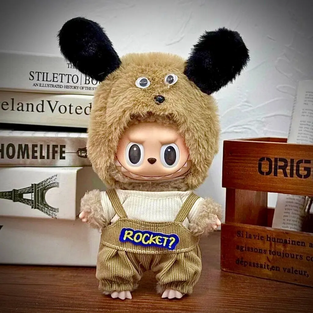 labubu clothing bear ears rocket