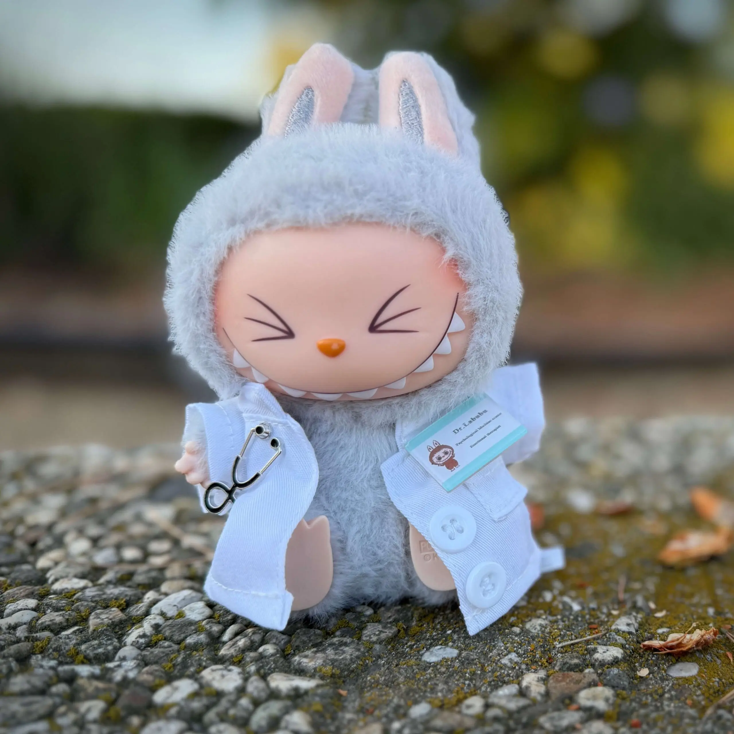 Labubu Hehe clothes doctor