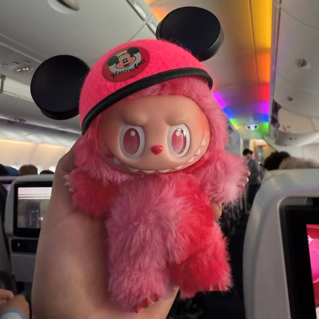 love labubu clothes mickey hat