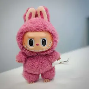 lychee berry labubu exciting macaron v1 series