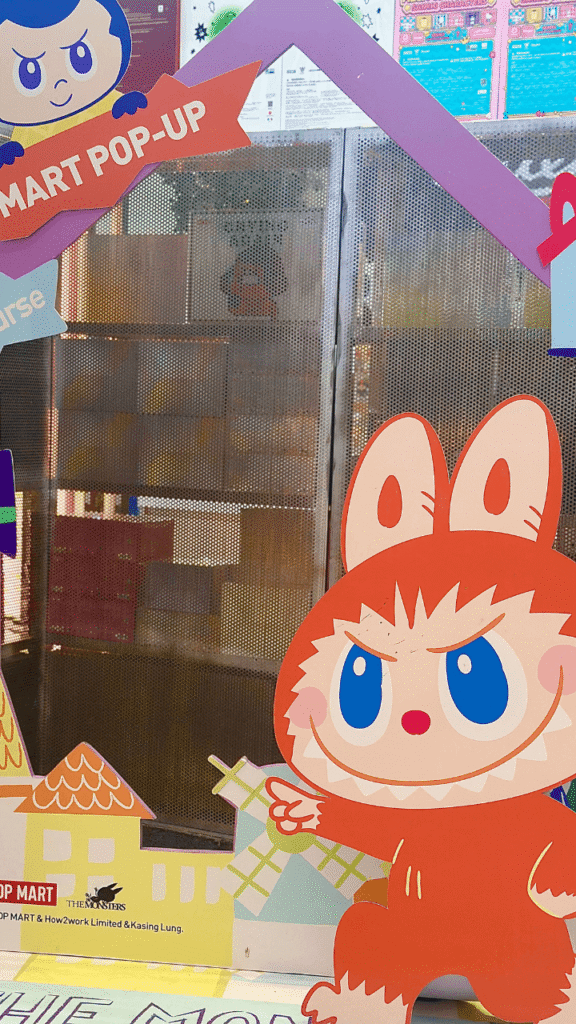 popmart philippines makati labubu standee