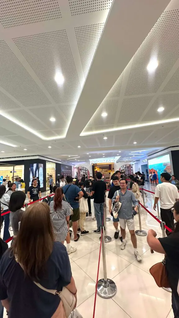 popmart philippines moa long queue pov 2