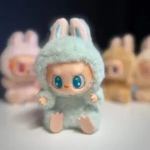 Labubu mint green Ququ Labubu Have a Seat spotlight