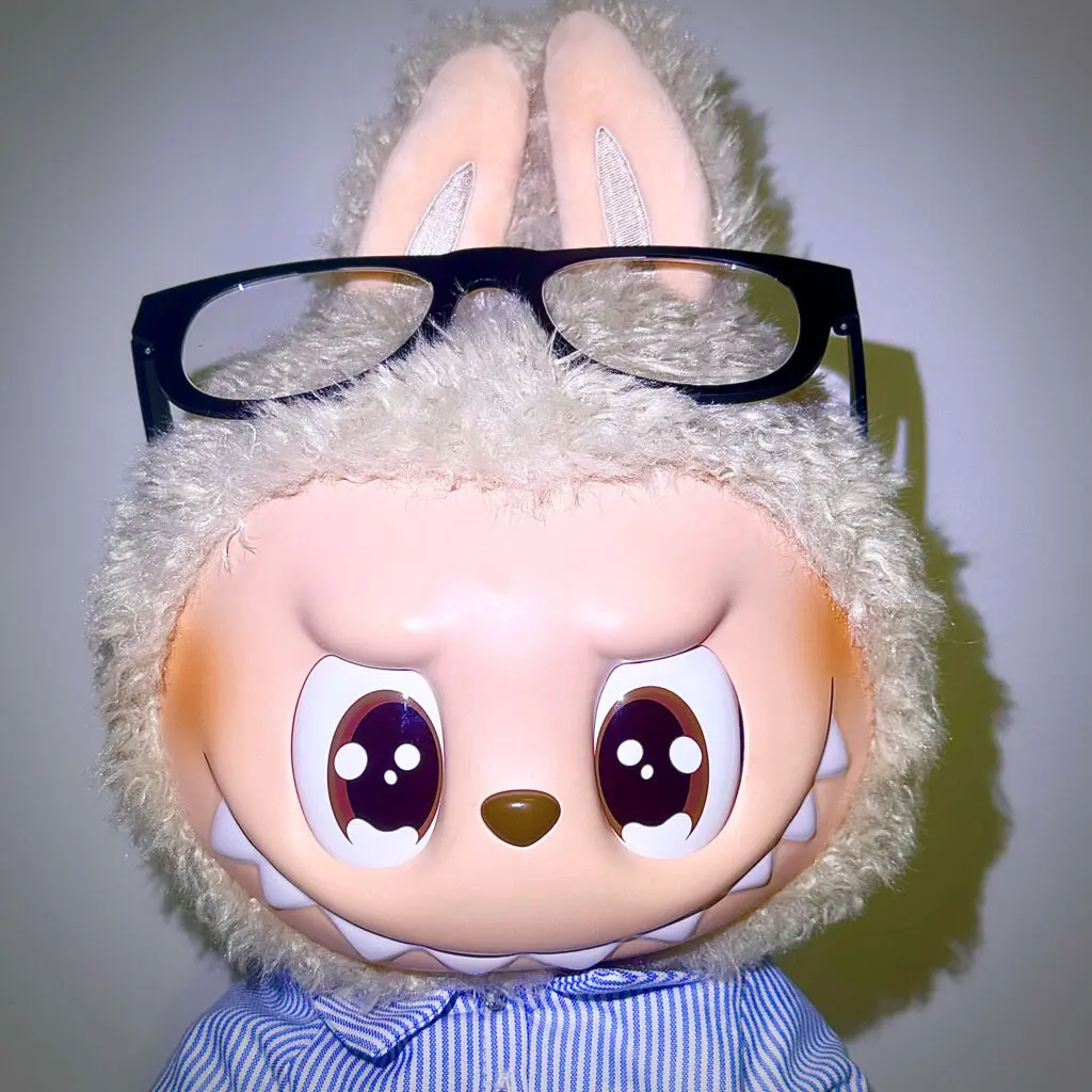 flip with me labubu eyes aggrieved