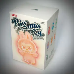 labubu big into energy blind box with either Love, Happiness, Loyalty, Serenity, Hope, Lucky or Secret Character ID inside