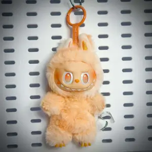 labubu big into energy happiness lanyard