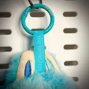 labubu big into energy hope lanyard front