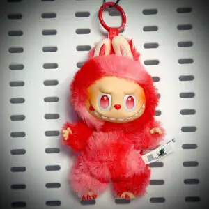 labubu big into energy love lanyard