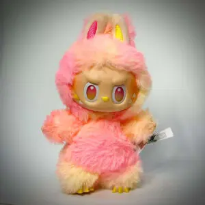 Labubu Loyalty from Big Into Energy in spotlight and white background