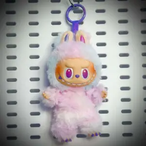 labubu big into energy luck lanyard