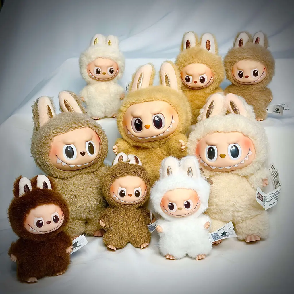 labubu brown portrait