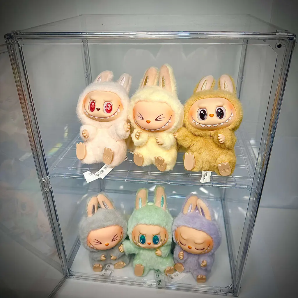 labubu have a seat acrylic display case