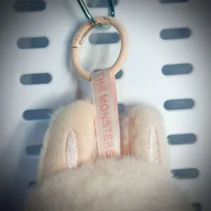 labubu have a seat dada lanyard front