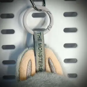 labubu have a seat hehe lanyard front