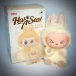 Labubu Sisi with pop card and blind box