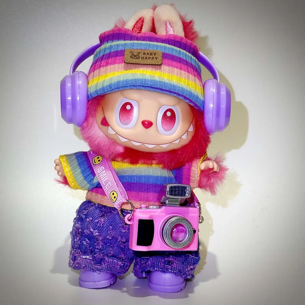 love labubu clothing rainbow