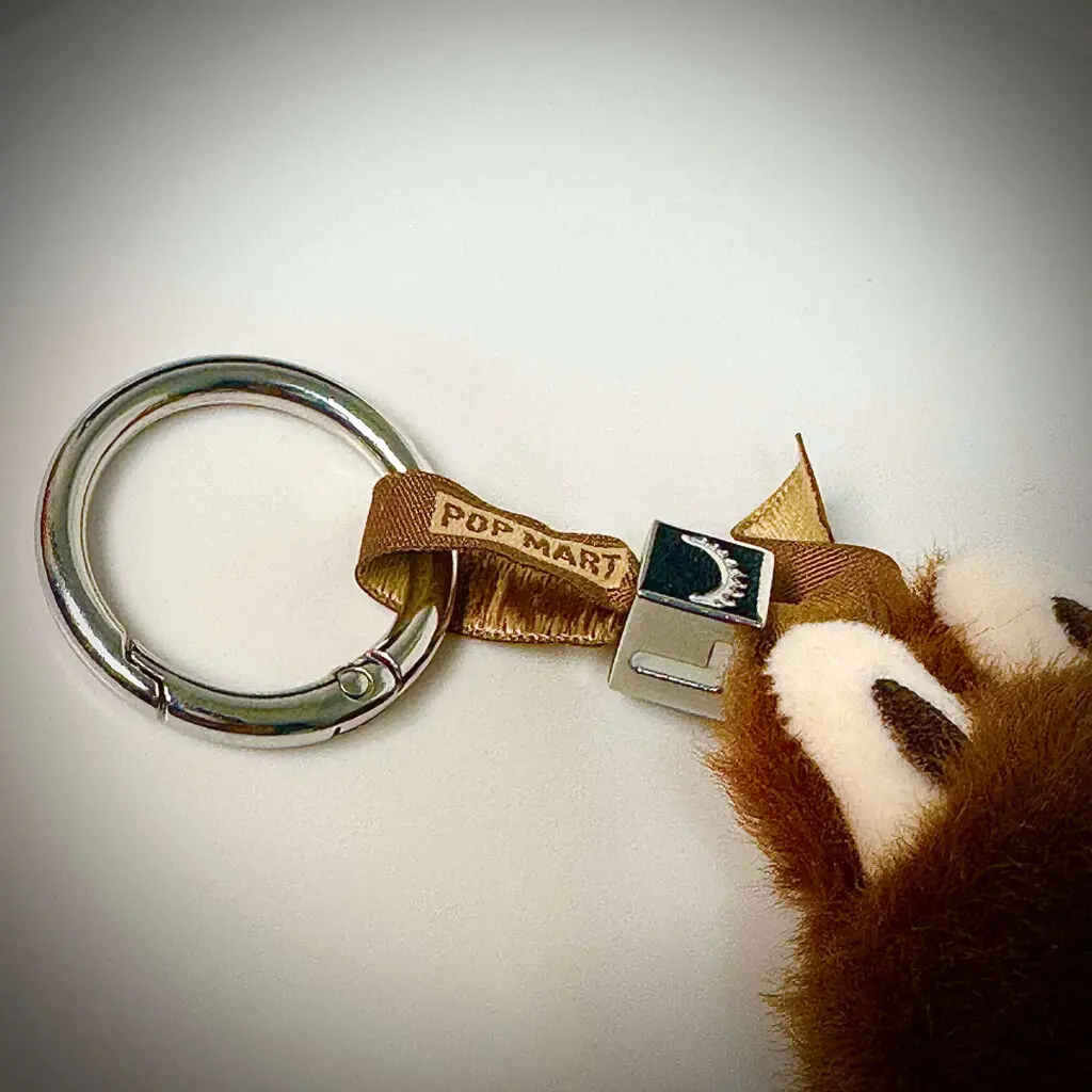 mini labubu pin for love L lanyard color charm