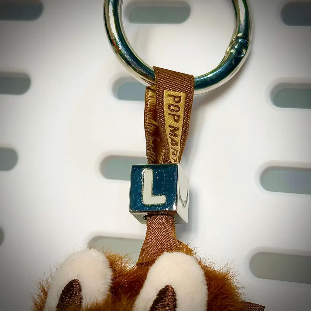 mini labubu pin for love L nugget charm lanyard