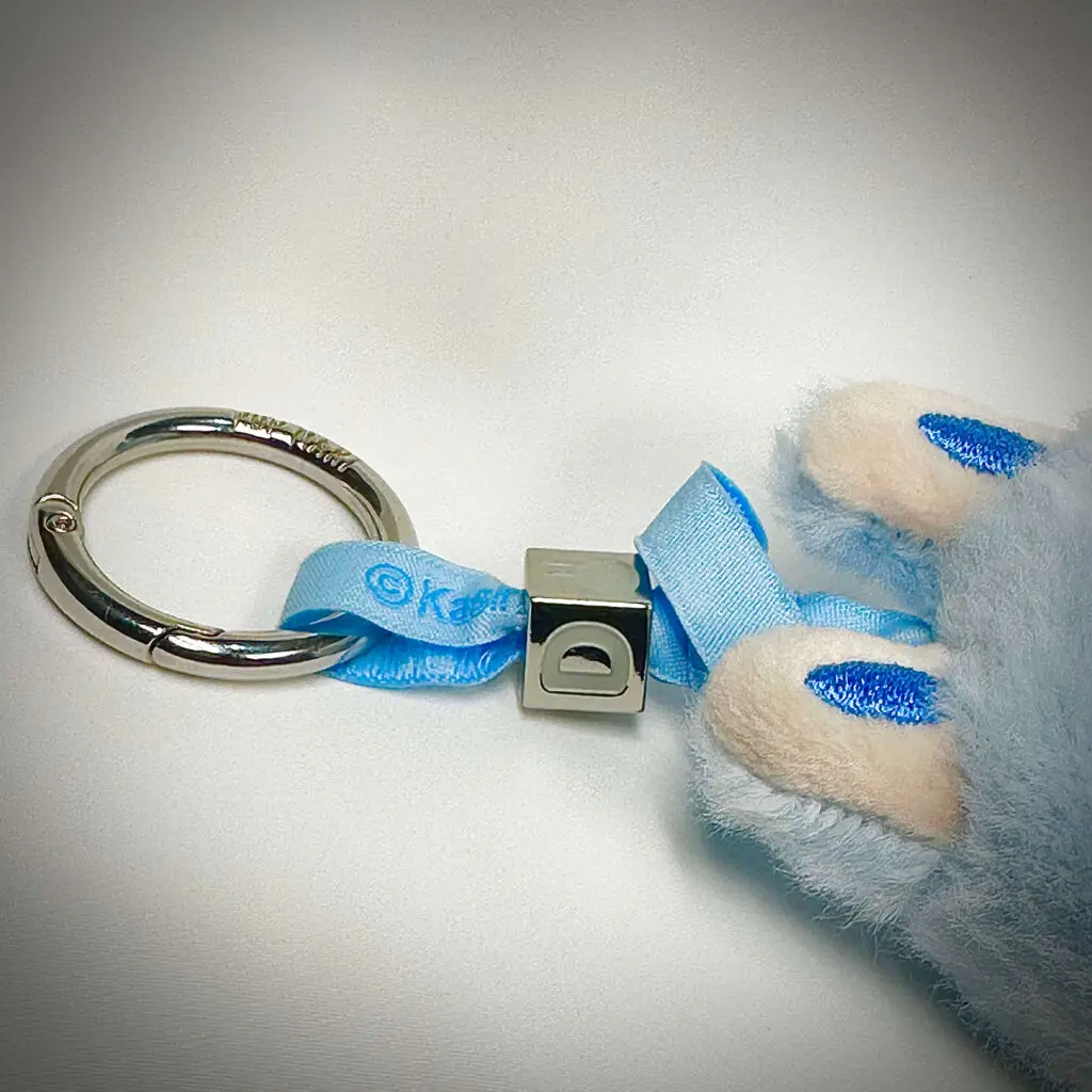 mini labubu pin for love d lanyard color