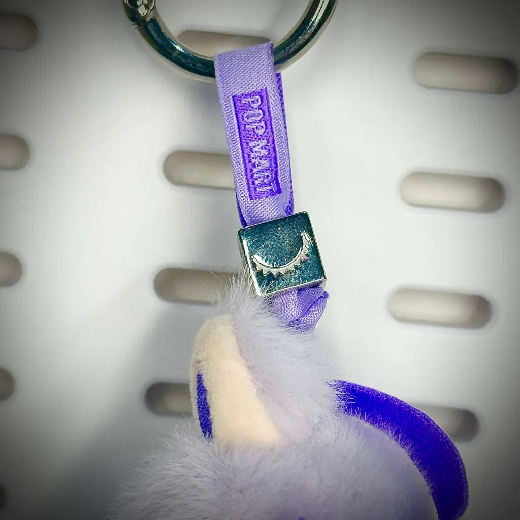 mini labubu pin for love e nugget teeth