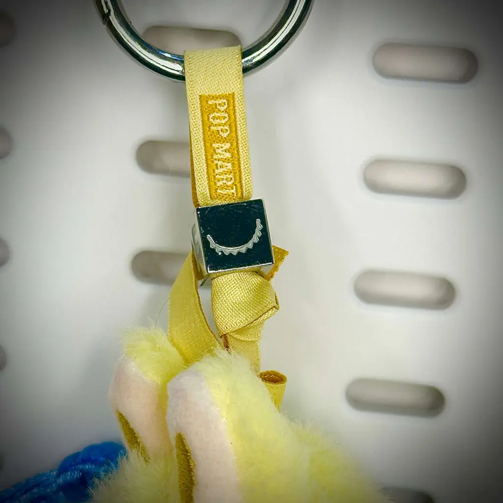 mini labubu pin for love f nugget teeth