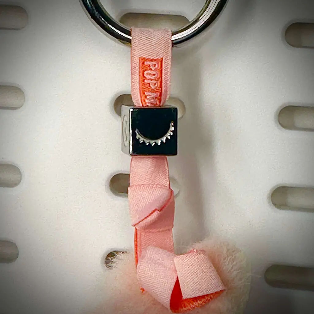 mini labubu pin for love g nugget teeth