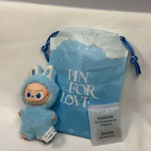 mini labubu pin for love k pouch