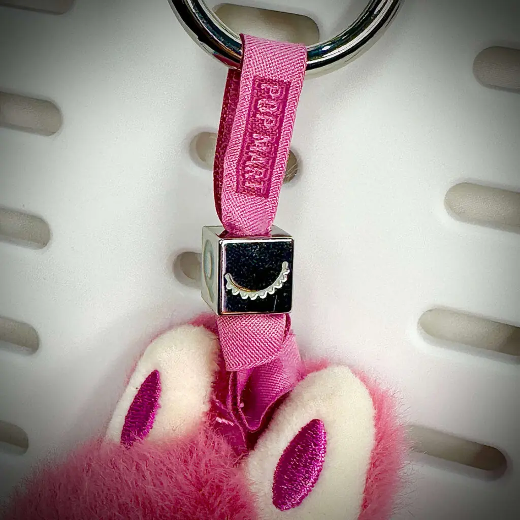 mini labubu pin for love q nugget teeth