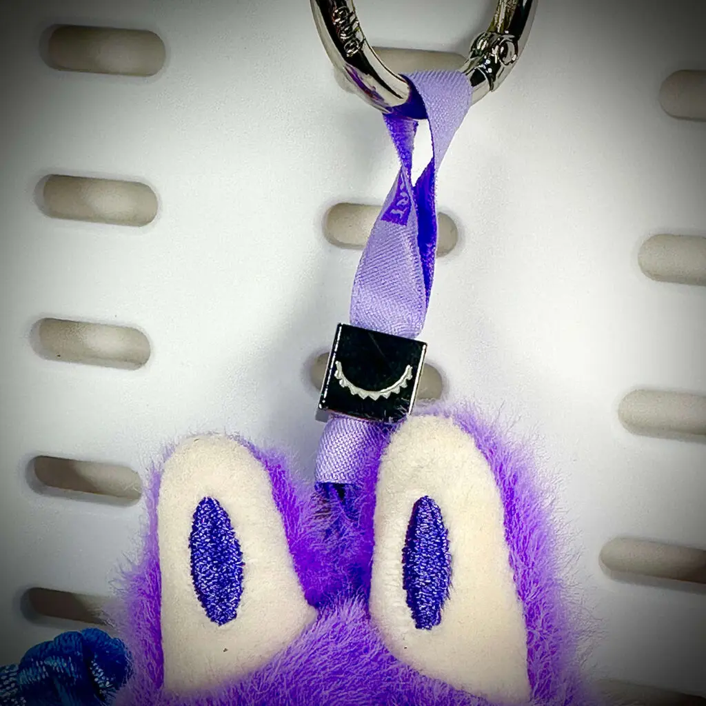 mini labubu pin for love t nugget teeth