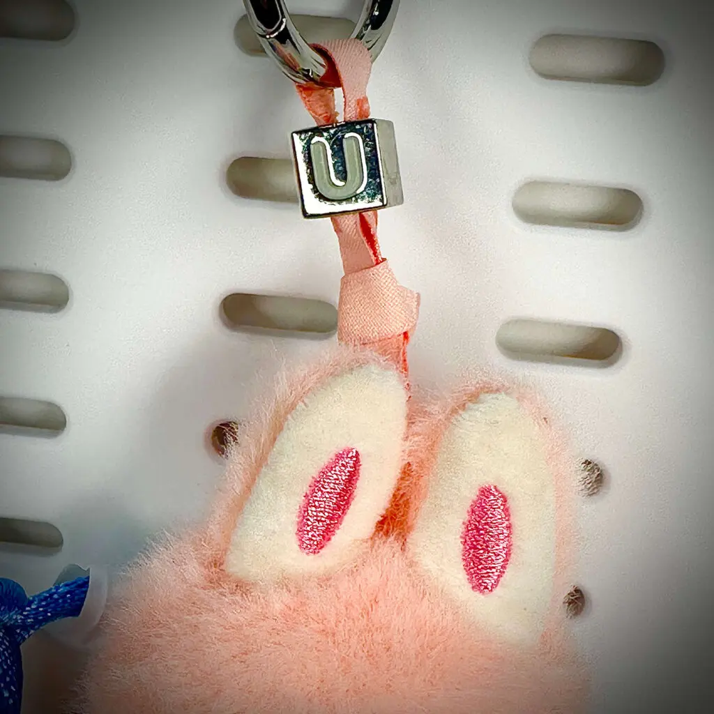 mini labubu pin for love u nugget