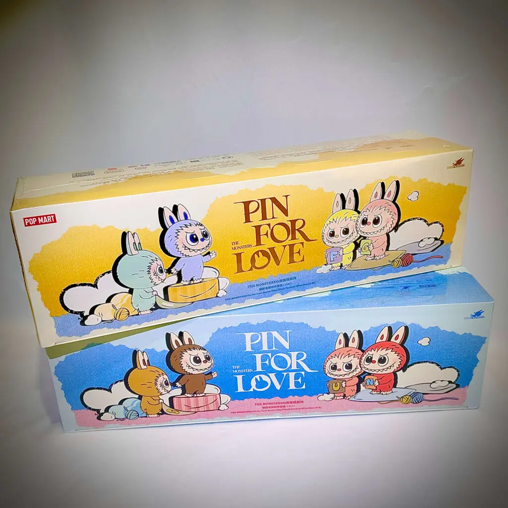 mini labubu pin for love v4 boxes
