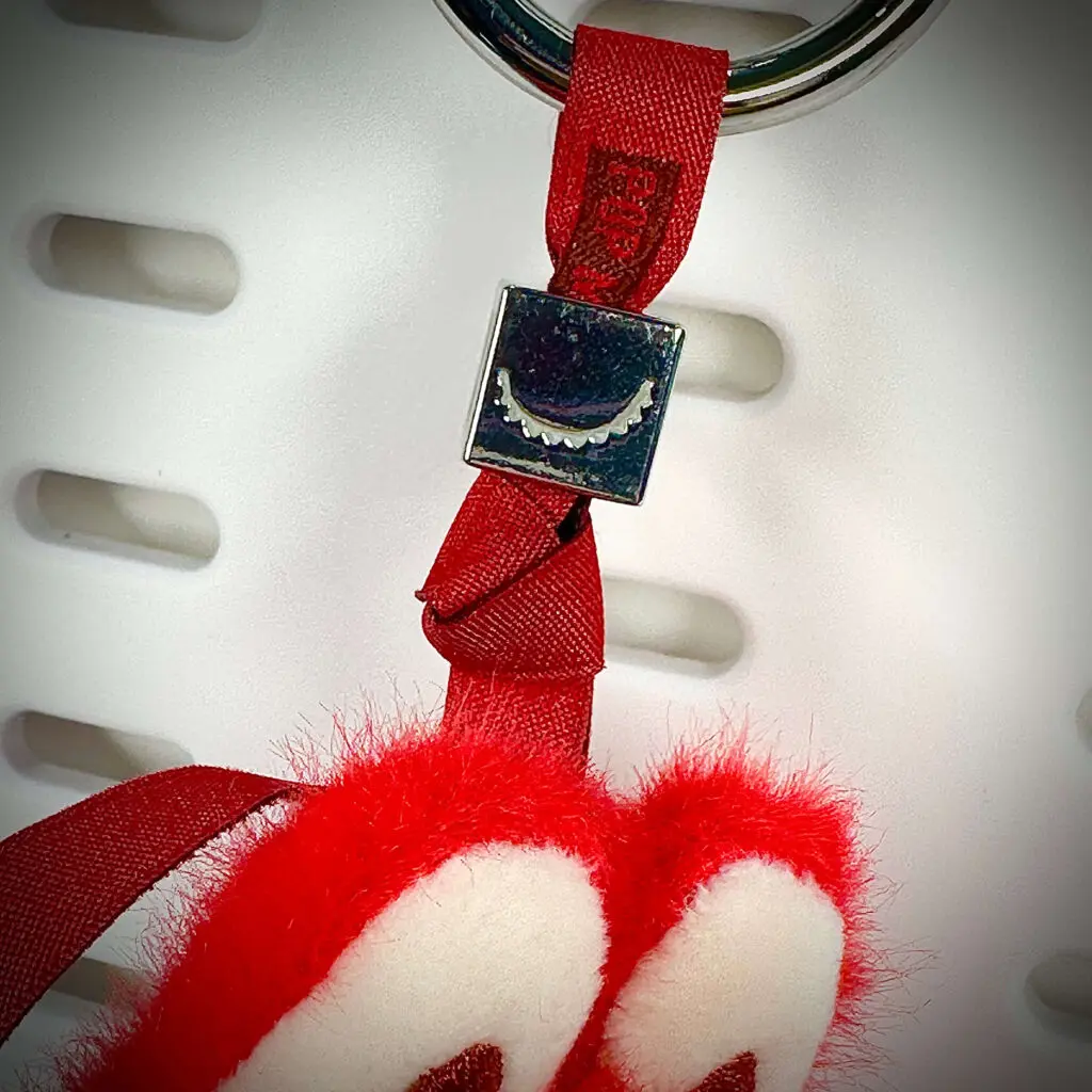 mini labubu pin for love x nugget teeth