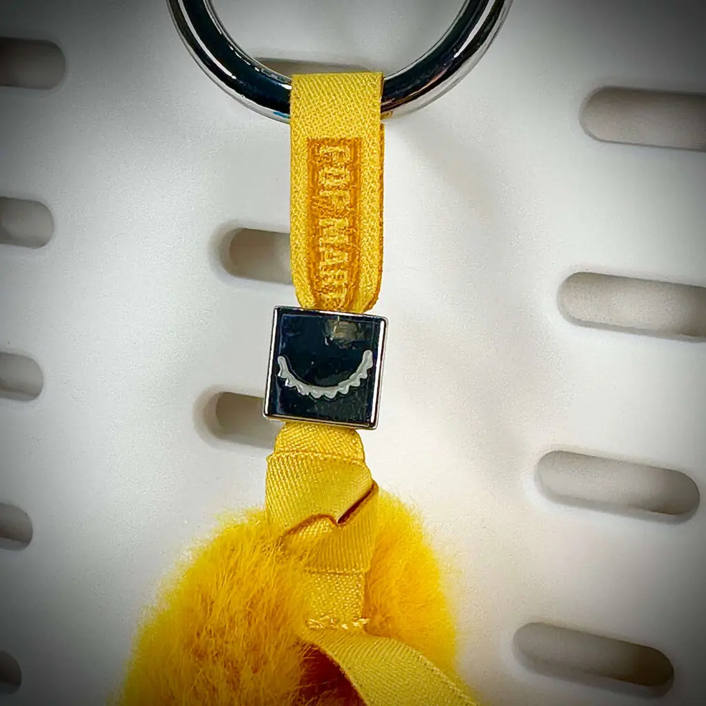 mini labubu pin for love y nugget teeth