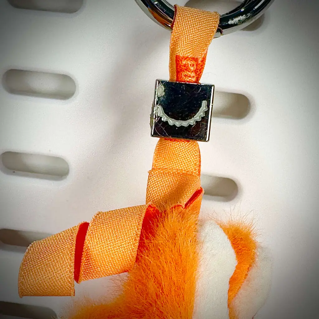 mini labubu pin for love z nugget teeth