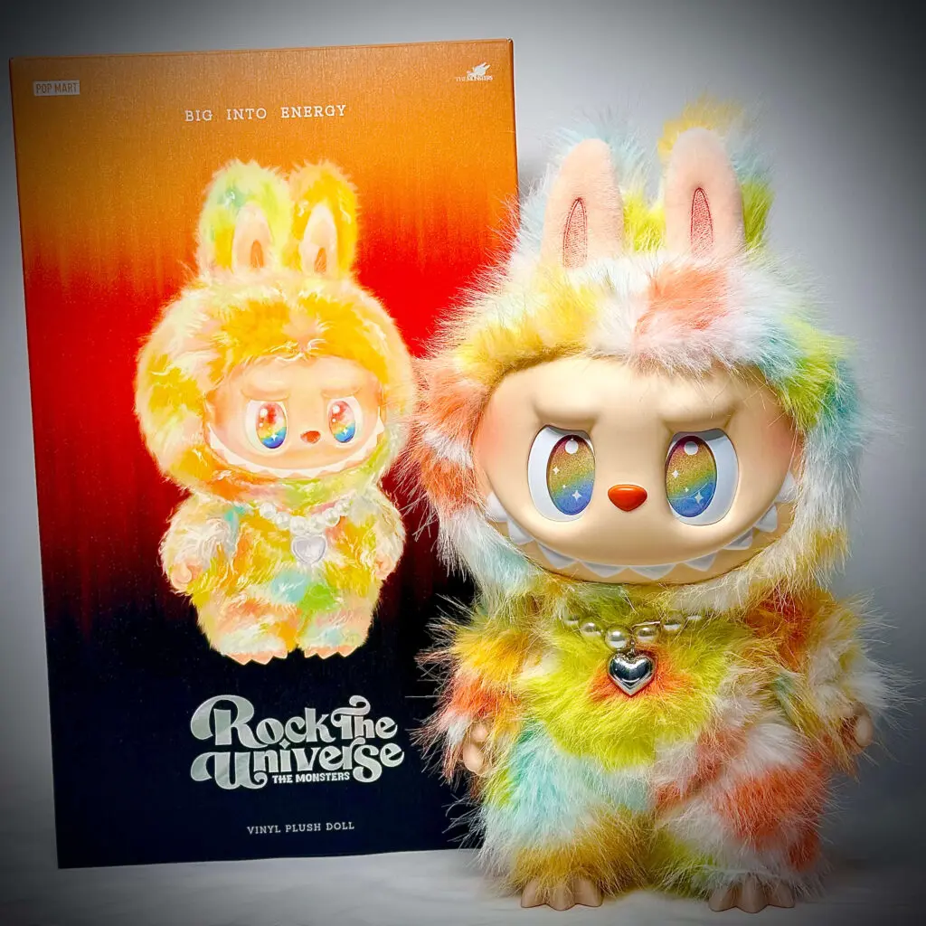 Rock the Universe standing next to cool box that it came with