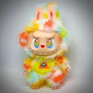 Labubu Rock the Universe in white background