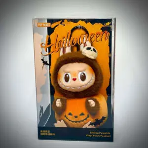 labubu halloween pumpkin unopened front view