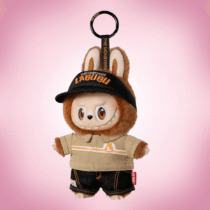 Labubu Wacky Mart in pink background