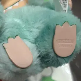 Real vs Fake Labubu Big into Energy Serenity bad feet