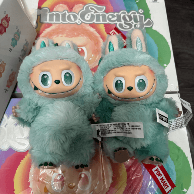 Real vs Fake Labubu Big into Energy Serenity