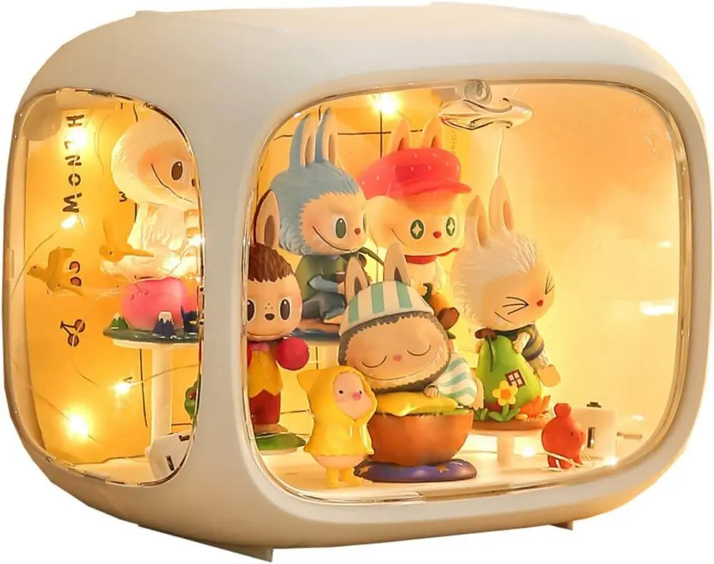 labubu accessory display case