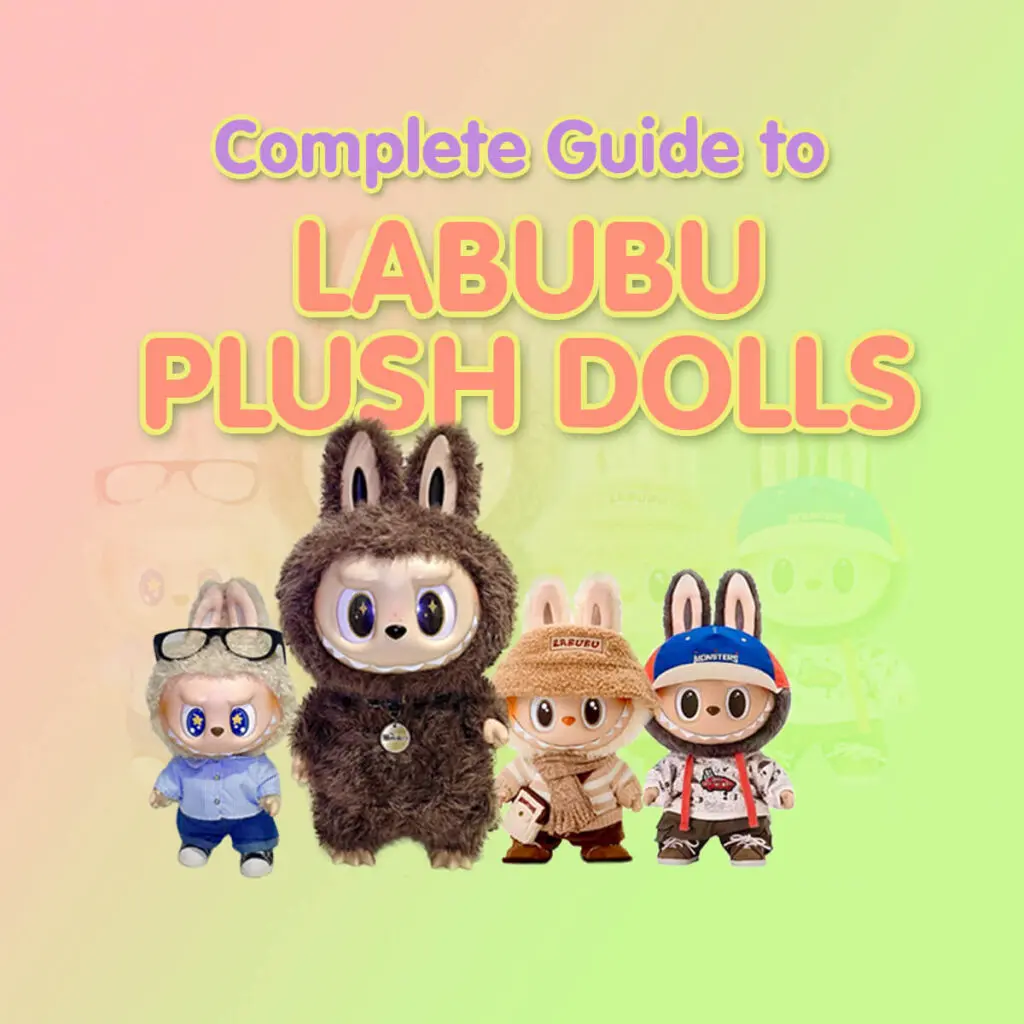 Labubu plush dolls 1x1