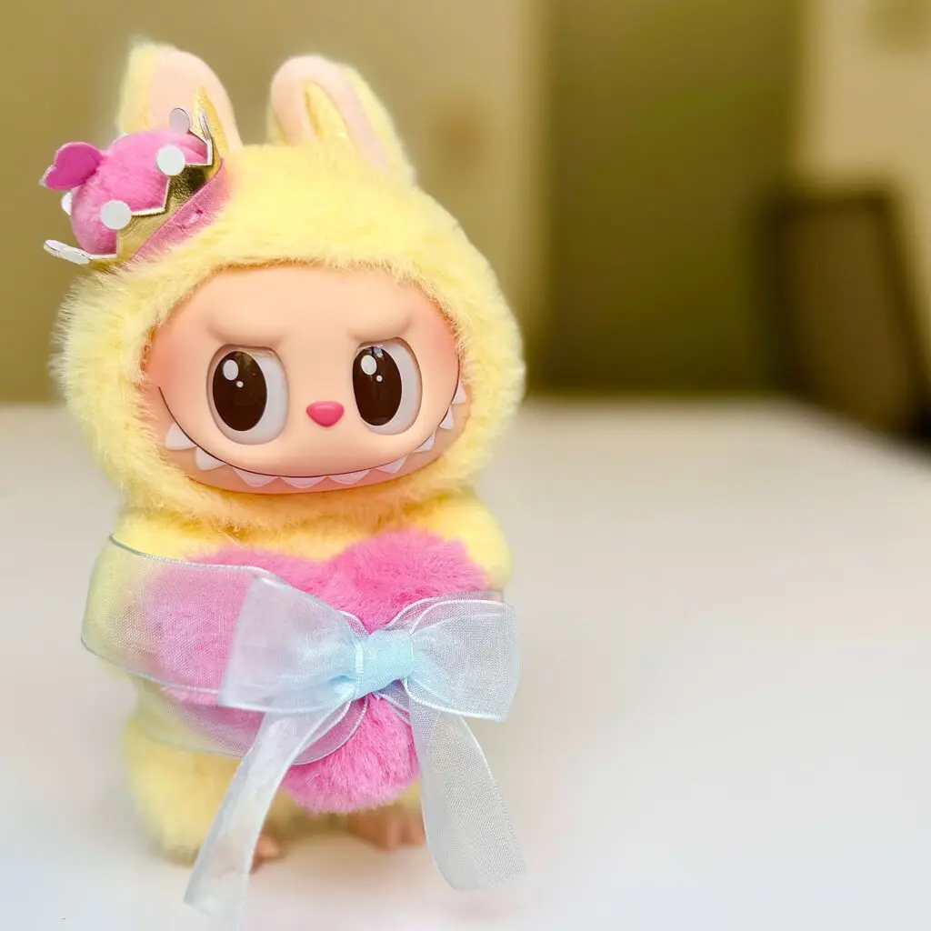 front view of Let's Checkmate hanging card