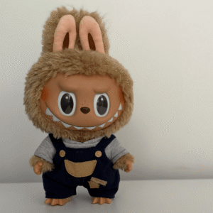 front view of Time To Chill Labubu plush doll