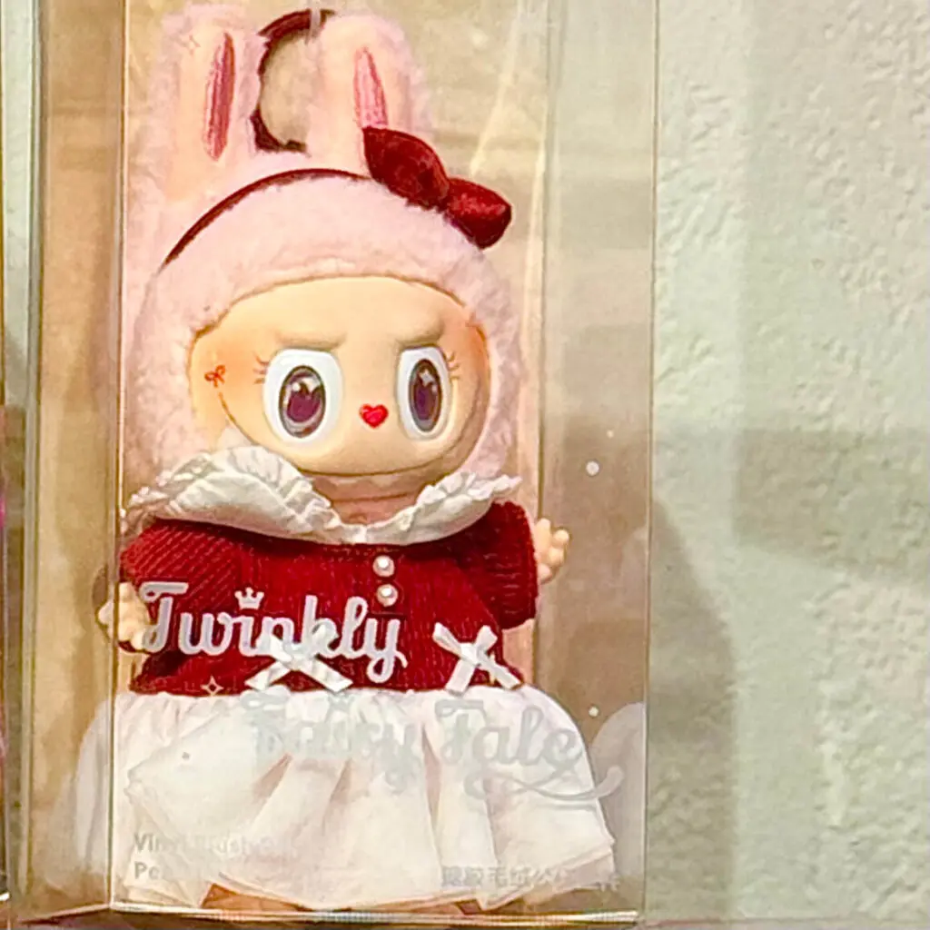 Mokoko Twinkly Fairy Tale keychain doll inside box
