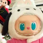 Labubu x Hello Kitty and Friends Pochacco close up shot